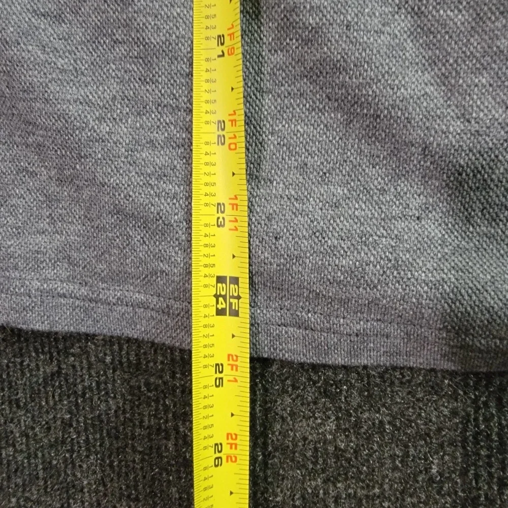 J.Crew Oarsman Quarter Zip Pullover Gray‎ M Long Sleeve Coolmax